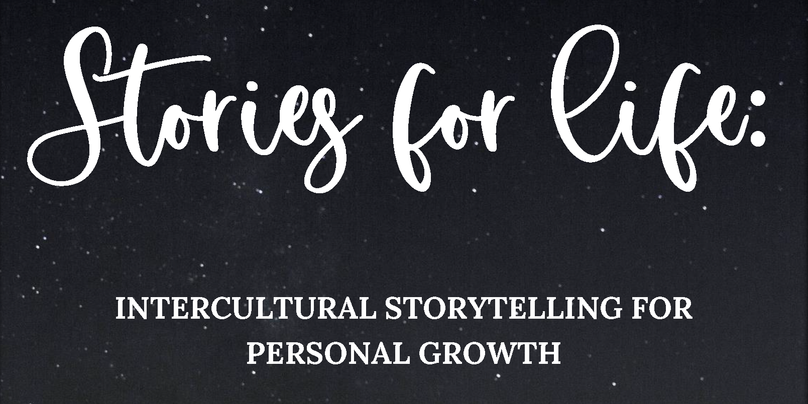 Stories for Life poster (landscape)