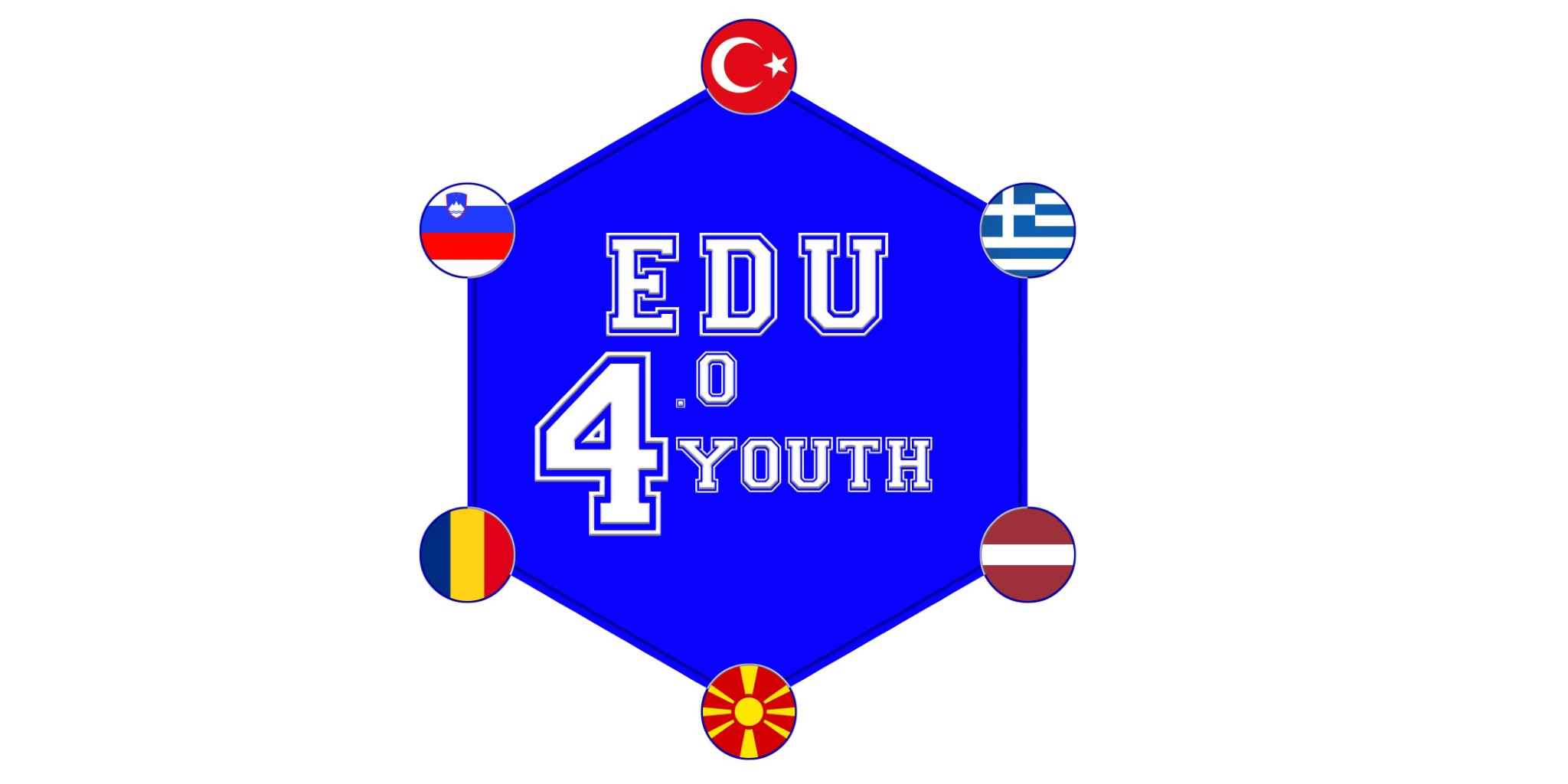 Edu 4.0 logo poster