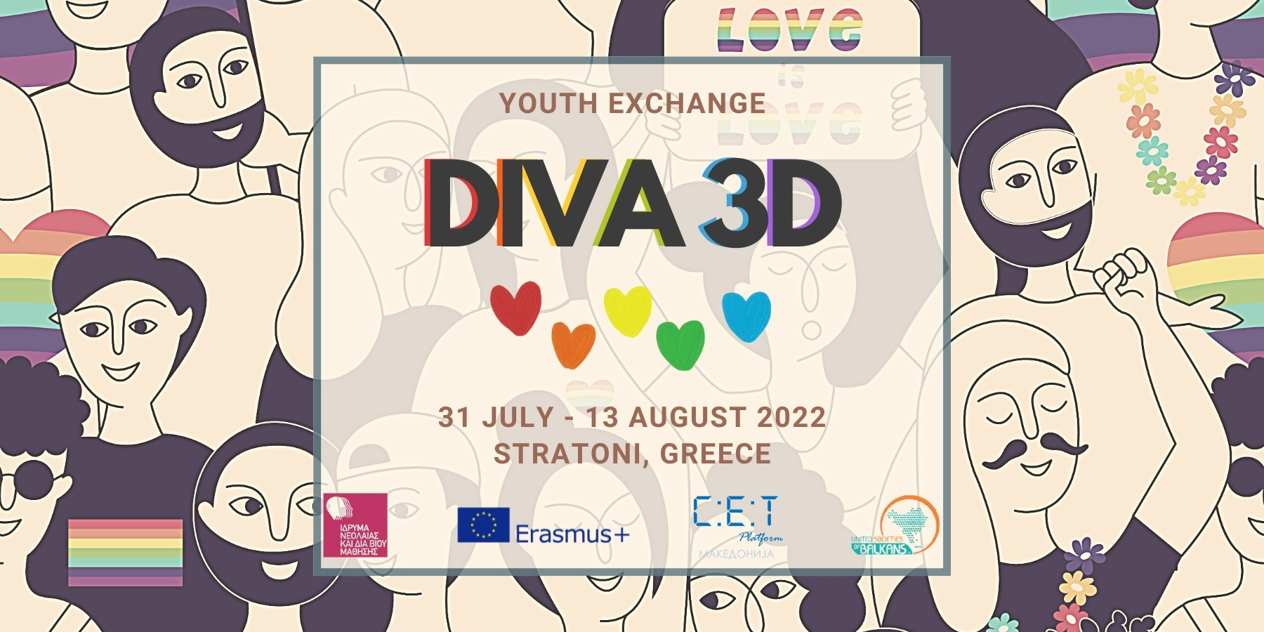 YE DIVA 3D landscape poster