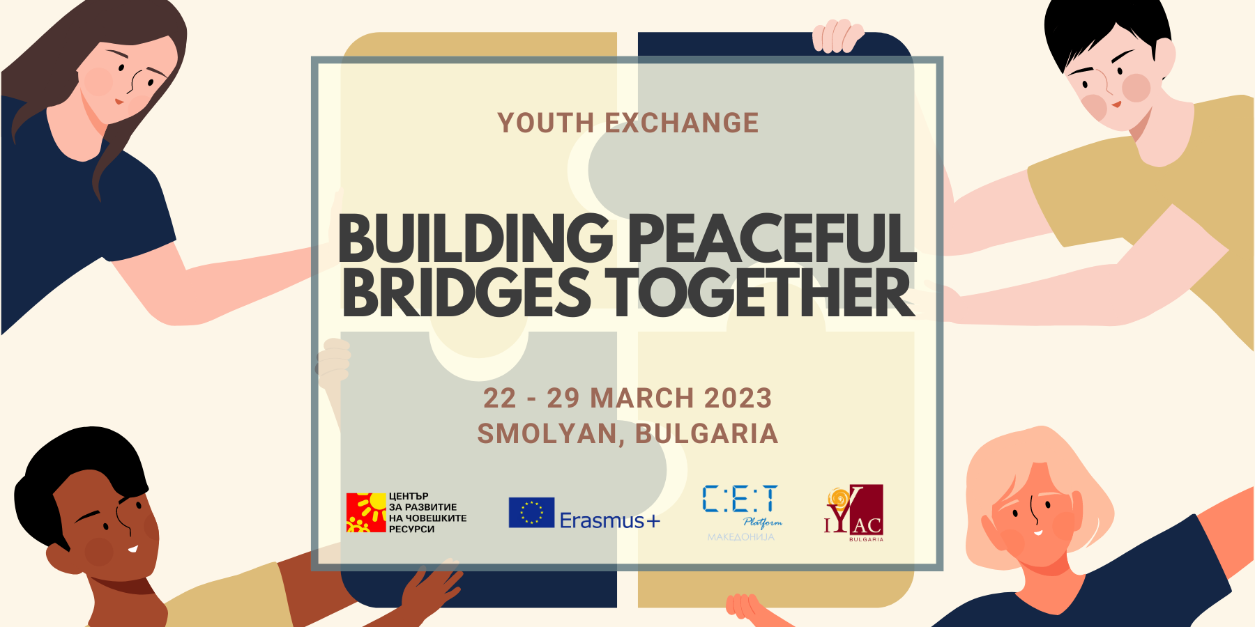 YE Building Peaceful Bridges Together poster