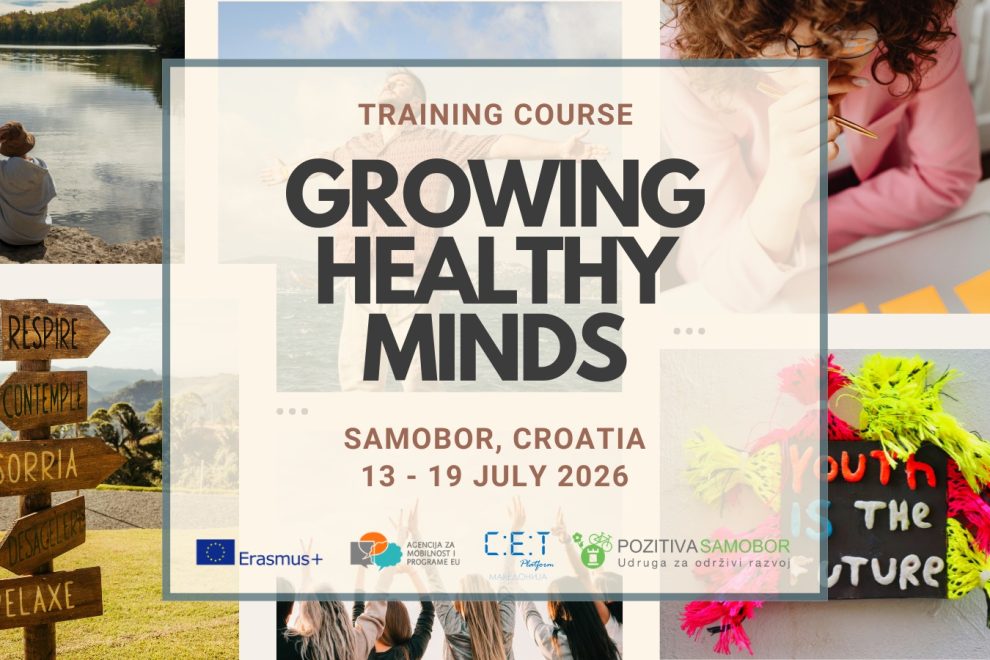TC Growing healthy minds in Croatia landscape poster